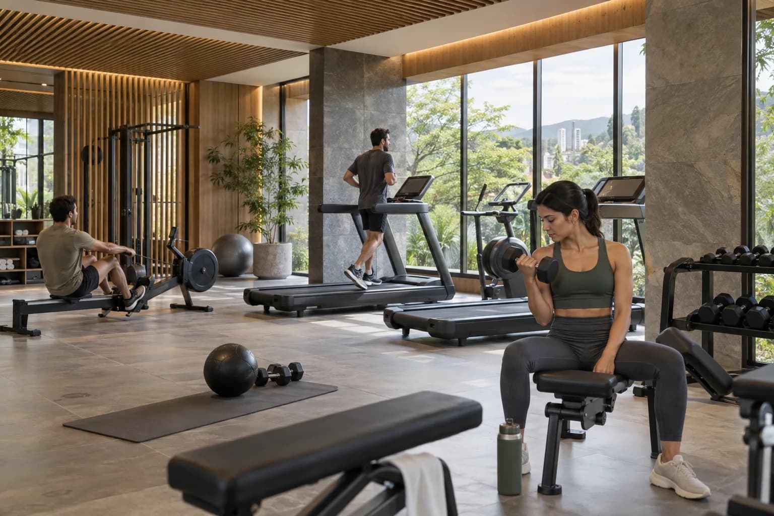Gimnasio en Atria